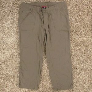 The North Face Pants Women's 16 Short‎ Brown Hiking Outdoor 100% Nylon